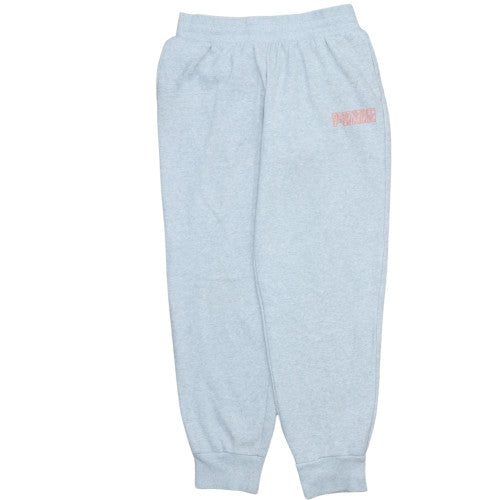 Puma Womens Grey Fleece Sweatpants Medium Regular Fit