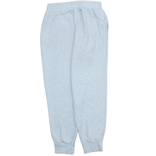 Puma Womens Grey Fleece Sweatpants Medium Regular Fit