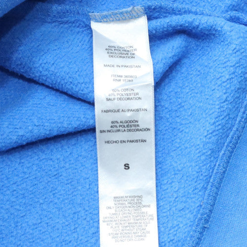 Champion Mens Blue Small Pullover Sweatshirt Crew Neck Fleece Logo