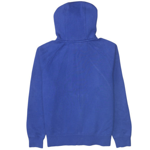 Nike Men's Blue Full Zip Hoodie Size L Fleece Sweatshirt
