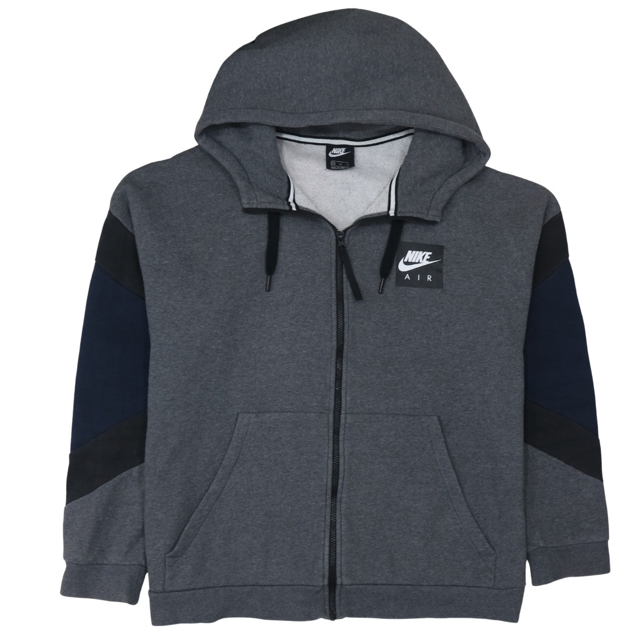 Nike Air Mens Grey Full Zip Hoodie XL