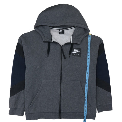 Nike Air Mens Grey Full Zip Hoodie XL