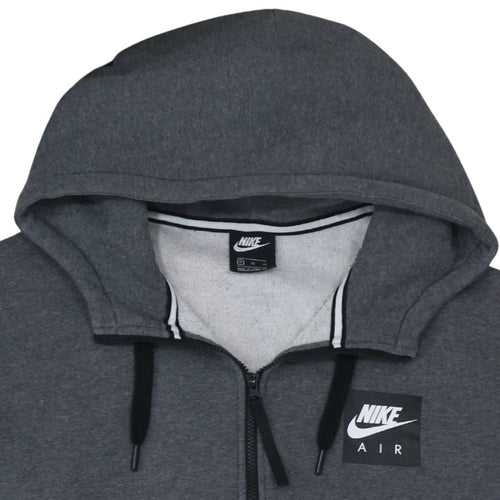 Nike Air Mens Grey Full Zip Hoodie XL