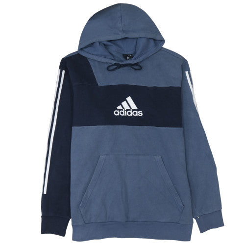 Adidas Men’s Blue XL Pullover Hoodie Fleece Sportswear