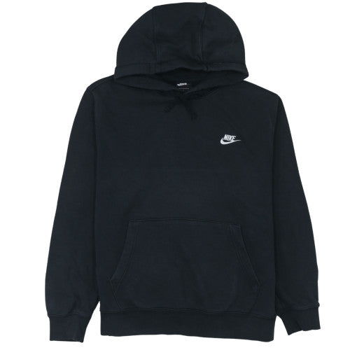 Nike Men's Black Pullover Hoodie Large Fleece Sportswear