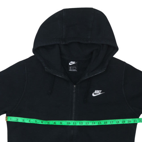 Nike Men's Black Full Zip Fleece Hoodie Size M