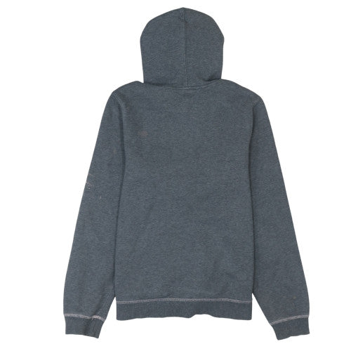 Adidas Womens Grey Pullover Hoodie Sweatshirt Size 10 Casual Logo