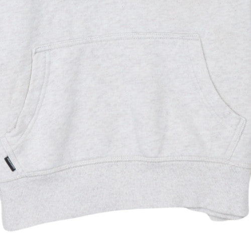 Superdry Womens Grey Hoodie UK 10 Pullover Hooded Sweatshirt