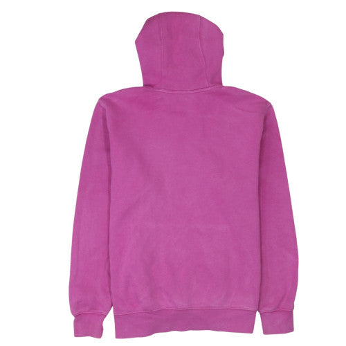Nike Women Pink Pullover Hoodie Medium Fleece Casual Sweatshirt