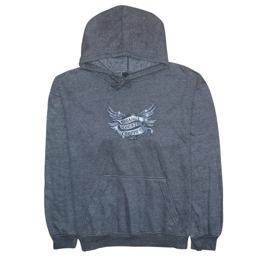 Orange County Choppers Men's Grey L Pullover Hoodie Motorcycle Graphic
