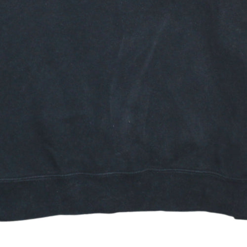 Nike Women Black Small Crew Neck Pullover Sweatshirt