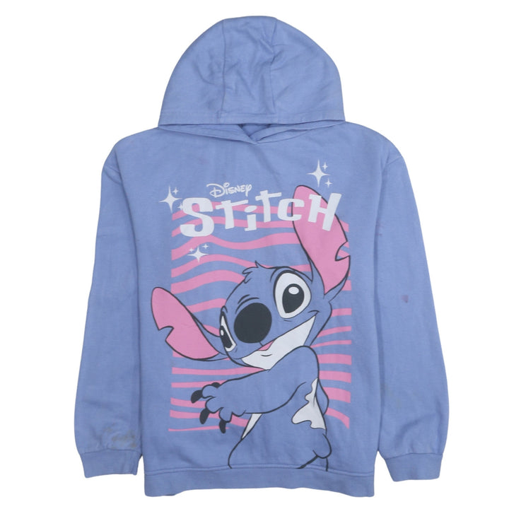 Primark Girls Blue Disney Stitch Pullover Hoodie 13-14 Years