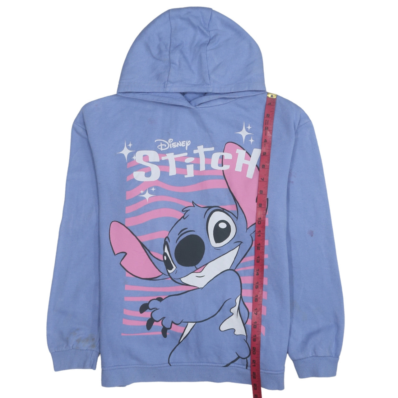 Primark Girls Blue Disney Stitch Pullover Hoodie 13-14 Years