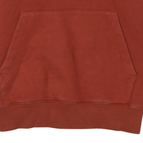 Nike Men’s Brown Pullover Hoodie Small Pumas Sports Fleece