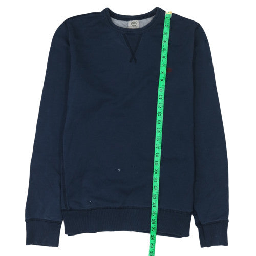 Timberland Men's Blue Crew Neck Cotton Sweatshirt Size L