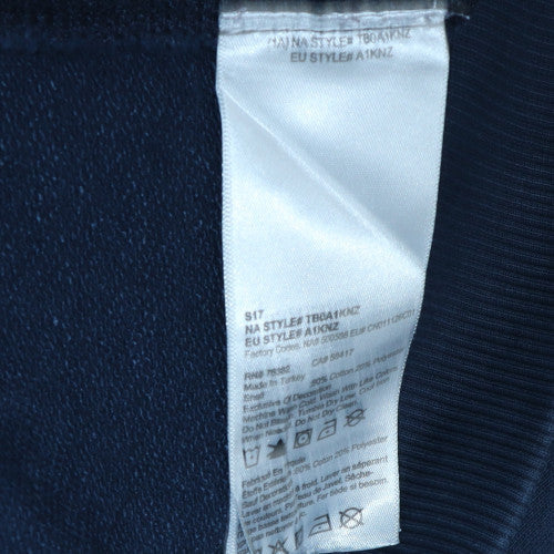 Timberland Men's Blue Crew Neck Cotton Sweatshirt Size L