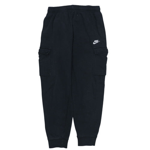 Nike Men's Black Cargo Jogger Fleece Trousers Size L