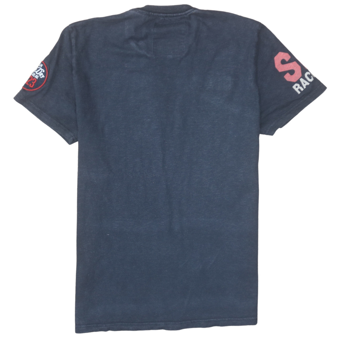 Superdry Men's Blue Retro Graphic Classic T-Shirt Size L