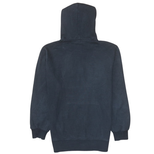 Champion Men's Black Large Pullover Hoodie 100% Cotton Logo Sweatshirt