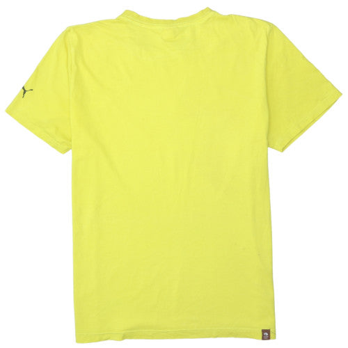 Puma Men’s Yellow XL BVB 2015 Graphic Print Short Sleeve T-Shirt