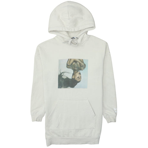 Ariana Grande Women Beige Long Sleeve Pullover Hoodie Dress Size M