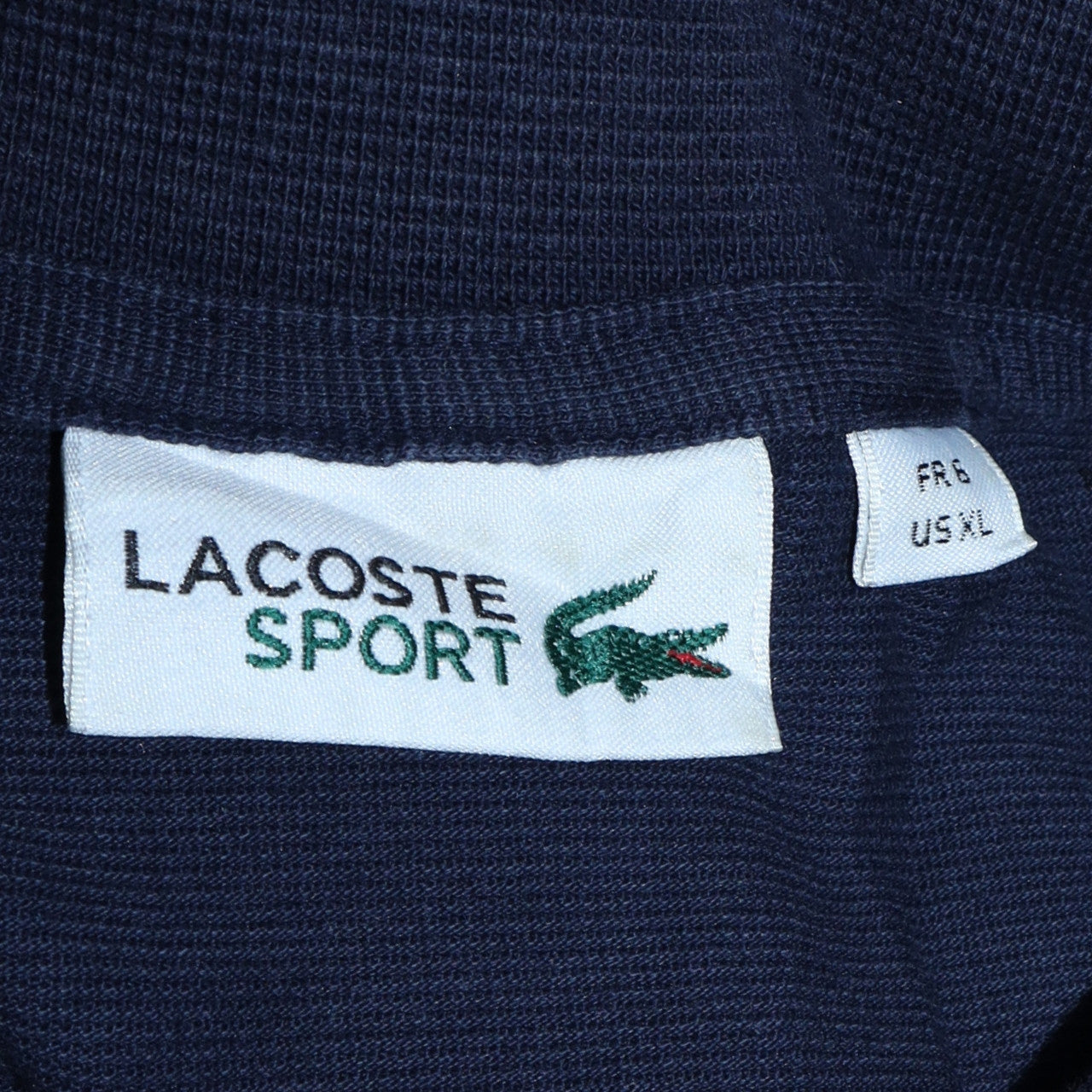 Lacoste Men’s Blue Sport Polo Shirt XL 100% Cotton Classic Fit