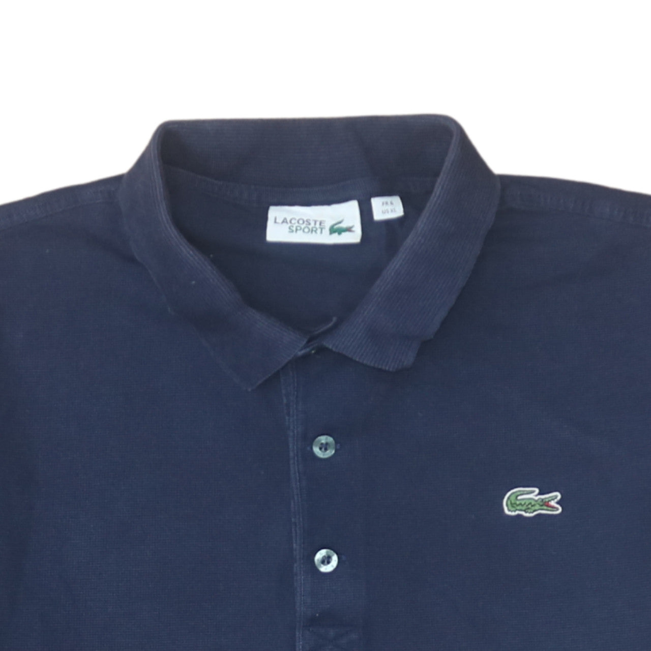 Lacoste Men’s Blue Sport Polo Shirt XL 100% Cotton Classic Fit