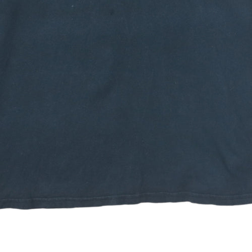 Quiksilver Men’s Black Long Sleeve Graphic Pocket T-Shirt Size S