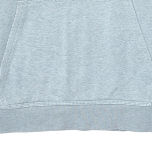 Nike Men's Grey Pullover Hoodie Medium Graphic Sportswear