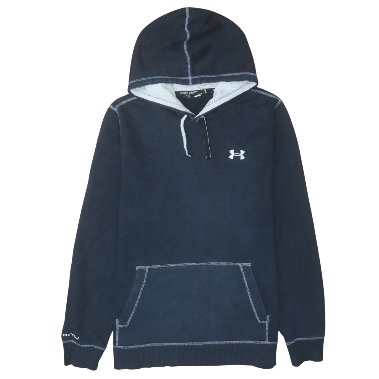 Under Armour Mens Black Pullover Hoodie Size L Sports Fleece