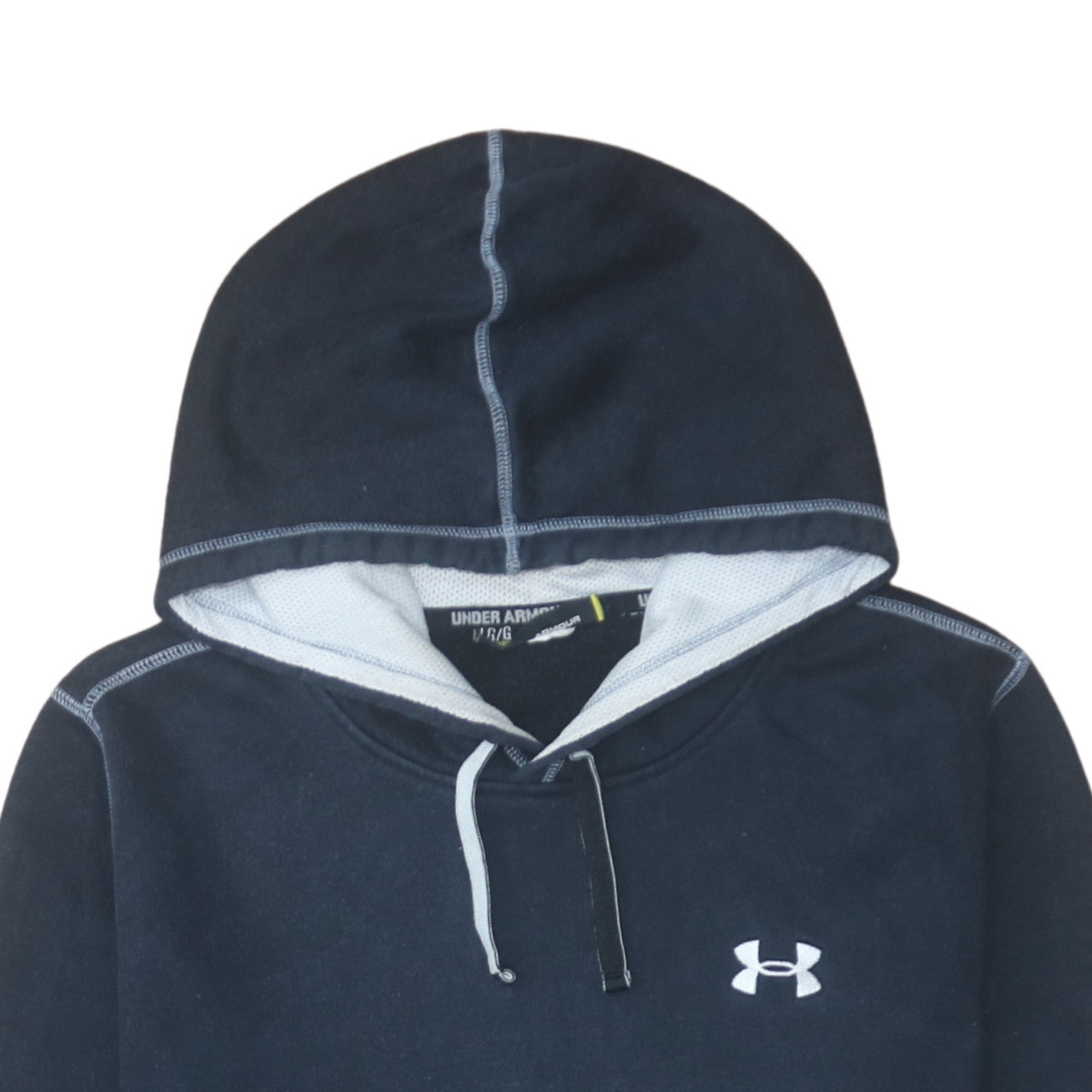 Under Armour Mens Black Pullover Hoodie Size L Sports Fleece