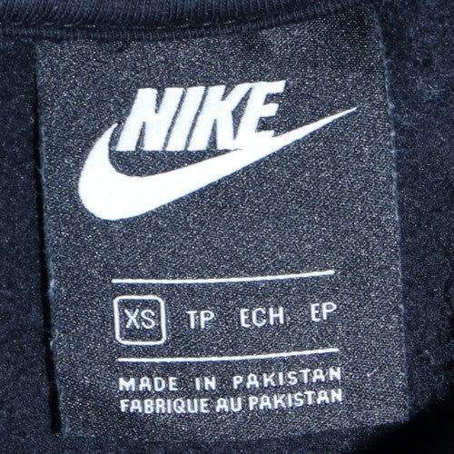 Nike Women’s Black XS Pullover Hoodie Cotton Blend Sweatshirt