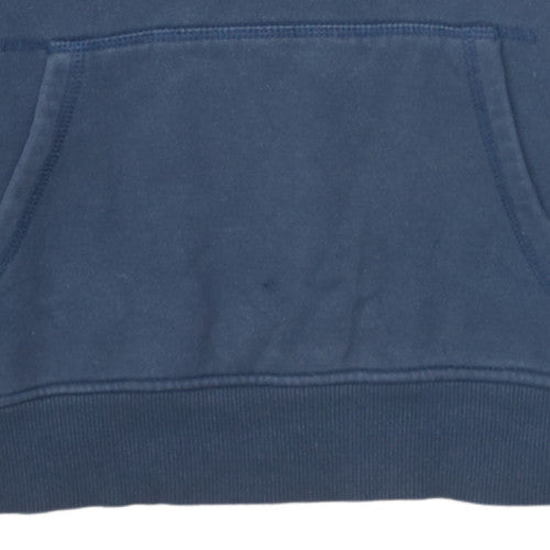 Ellesse Men's Blue Pullover Hoodie Size M Fleece Logo Sweatshirt