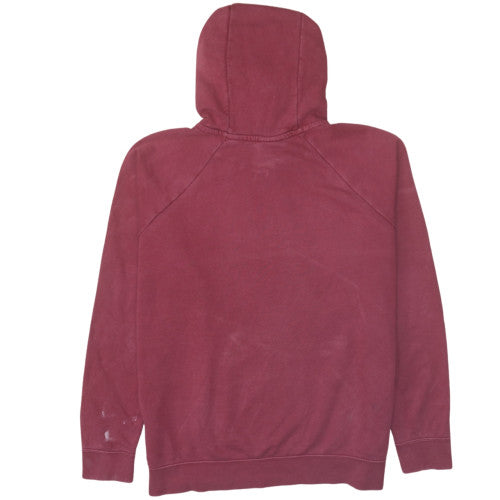 Nike Men's Red Pullover Hoodie XL Fleece Logo Sportswear