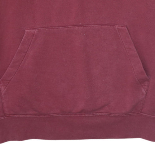 Nike Men's Red Pullover Hoodie XL Fleece Logo Sportswear