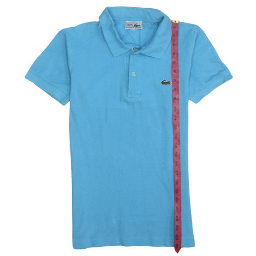 Lacoste Men's Blue Classic Fit Cotton Short Sleeve Polo Shirt M
