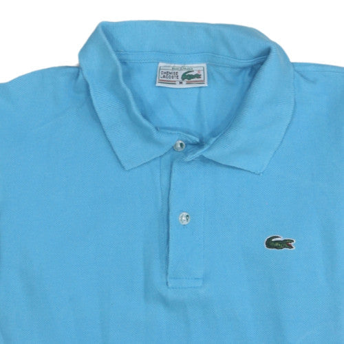 Lacoste Men's Blue Classic Fit Cotton Short Sleeve Polo Shirt M