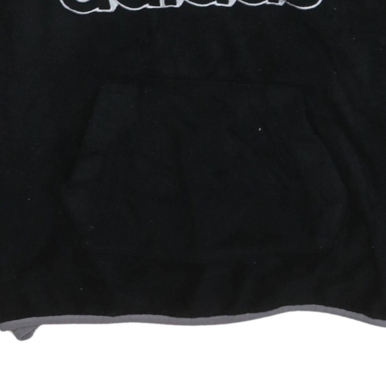 Adidas Women Black XS Pullover Hoodie Fleece Logo Sweatshirt