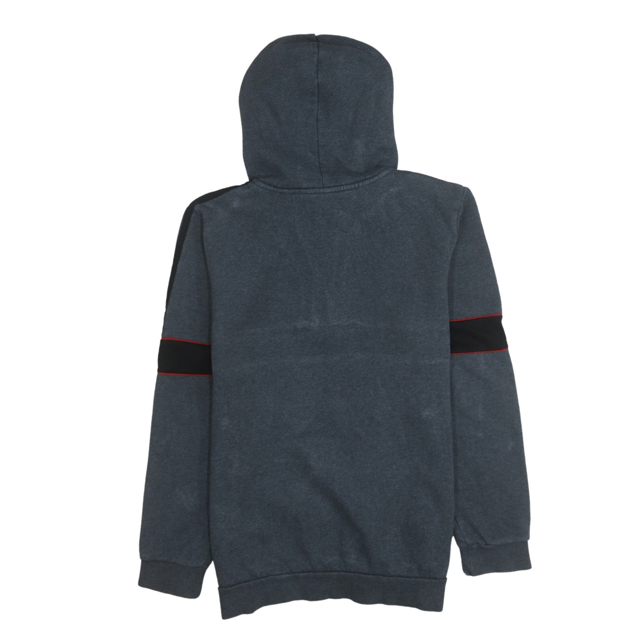adidas Boys Grey 1/4 Zip Pullover Hoodie XL 15-16 Years Sports Fleece