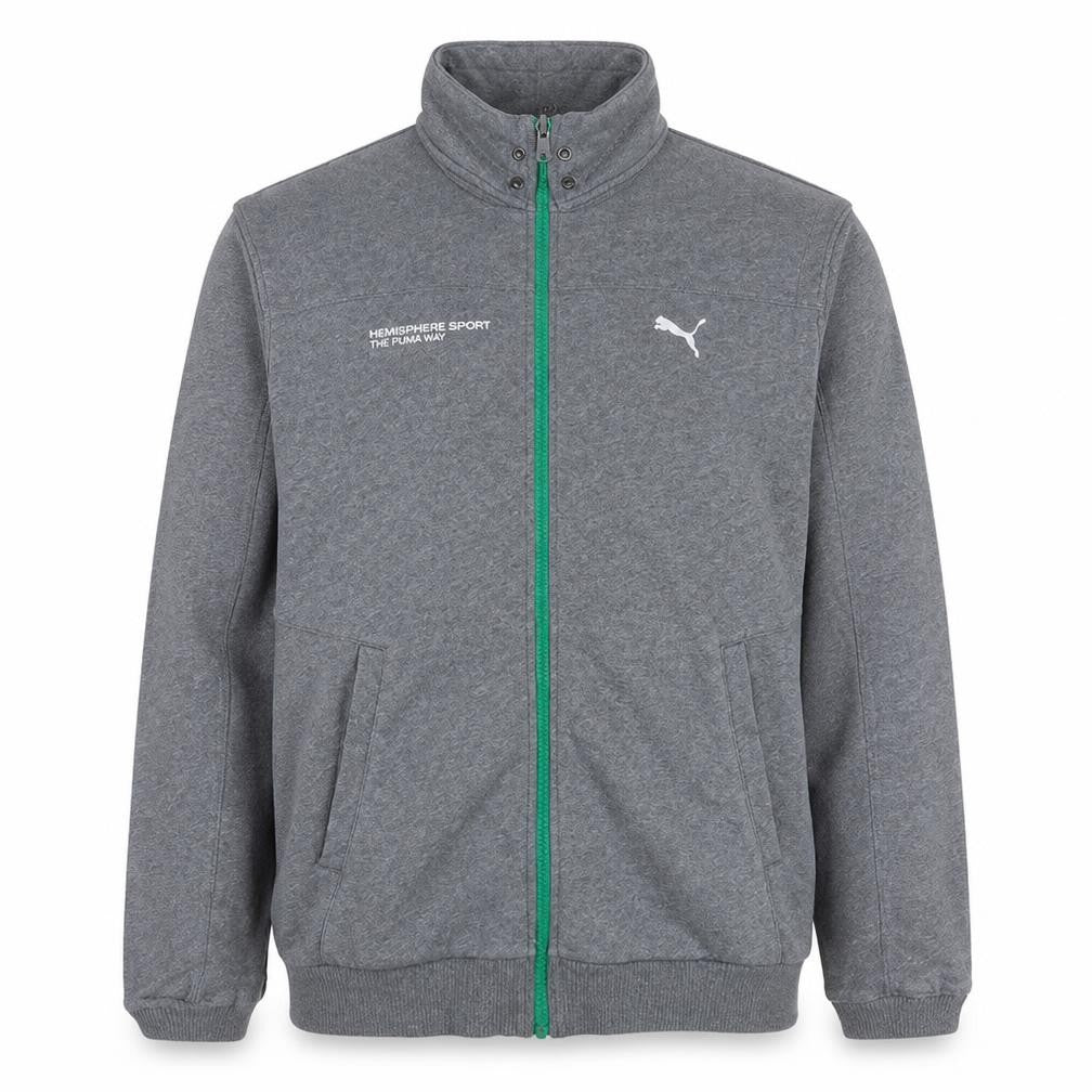 Puma Mercedes AMG Petronas Grey Men's L Track Jacket Full Zip