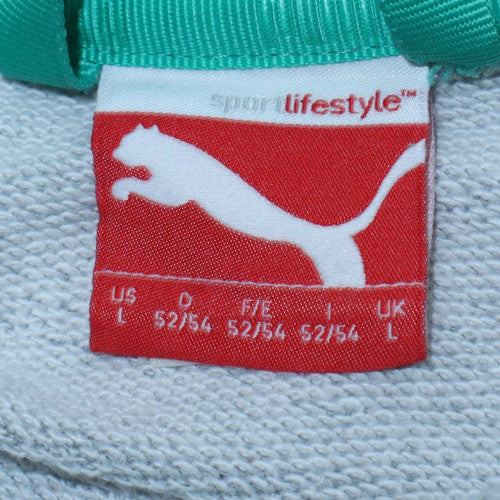 Puma Mercedes AMG Petronas Grey Men's L Track Jacket Full Zip