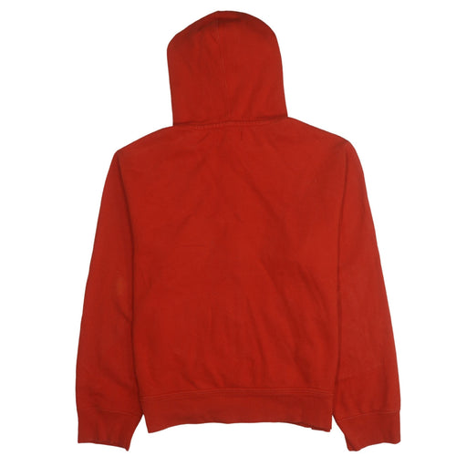 Polo Ralph Lauren Men's Red Full Zip Hoodie XL Cotton Fleece