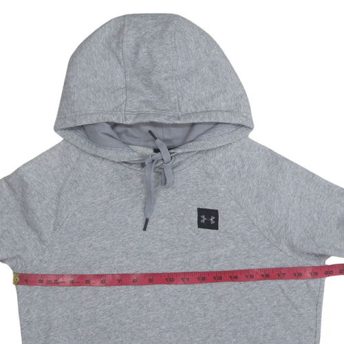 Under Armour Mens Grey Pullover Hoodie Size S Regular Fit