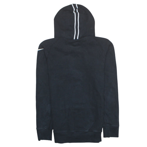 Nike Women Black Small Pullover Hoodie 100% Cotton Hooded Sweatshirt