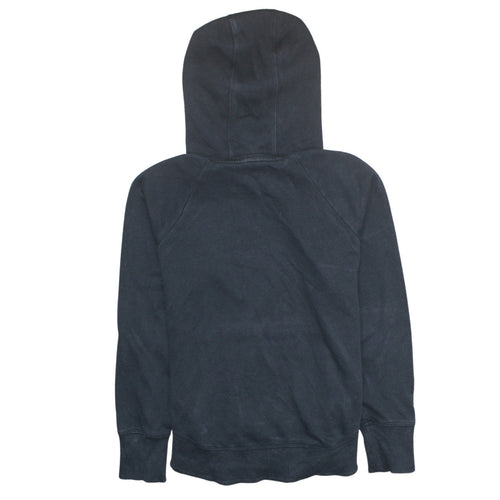 Under Armour Women's Black Pullover Hoodie Size S Loose Fit Fleece Sweatshirt