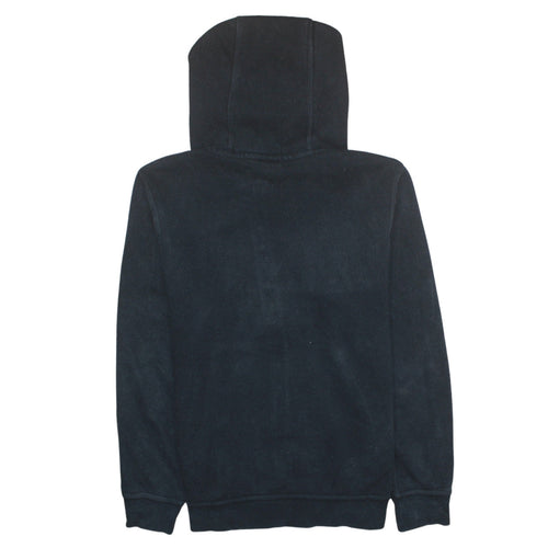 Nike Men's Black Full Zip Hoodie S Cotton Blend Fleece