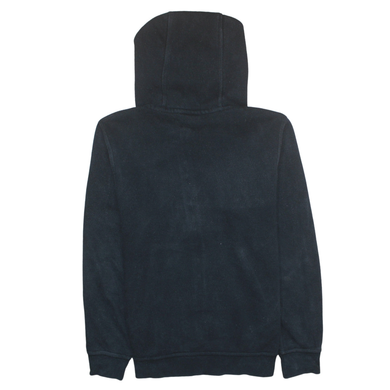 Nike Men's Black Full Zip Hoodie S Cotton Blend Fleece