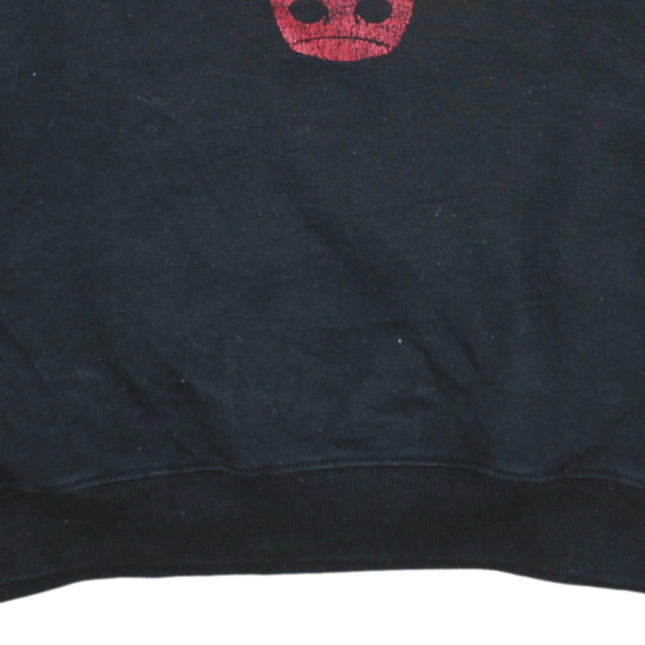 Gildan Men's Black Chicago Bulls Logo Pullover Sweatshirt L