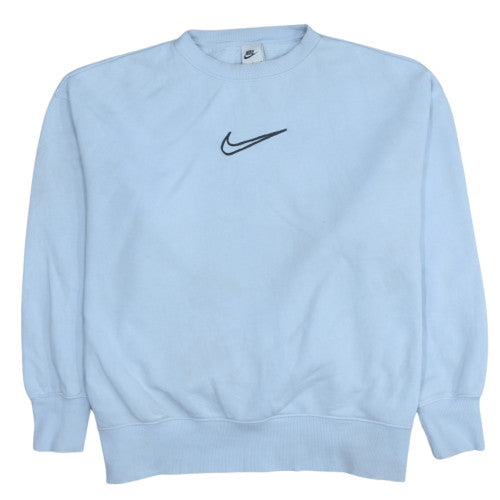 Nike Men's Blue Crew Neck Pullover Sweatshirt Size L