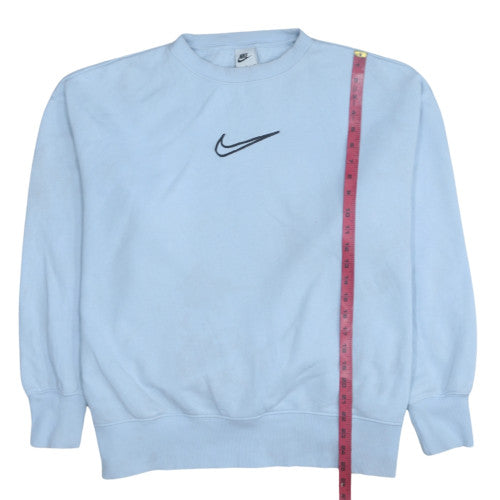 Nike Men's Blue Crew Neck Pullover Sweatshirt Size L